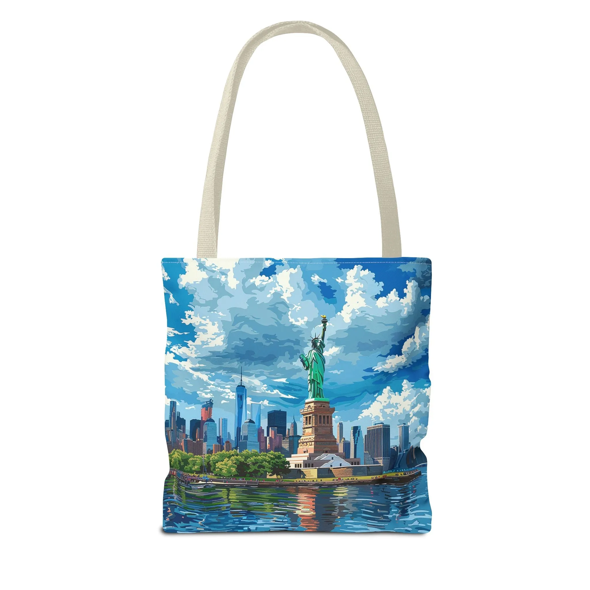 Statue of Liberty Tote Bag - Carry the Spirit of Liberty, Wherever You Roam! Available in 3 sizes.
