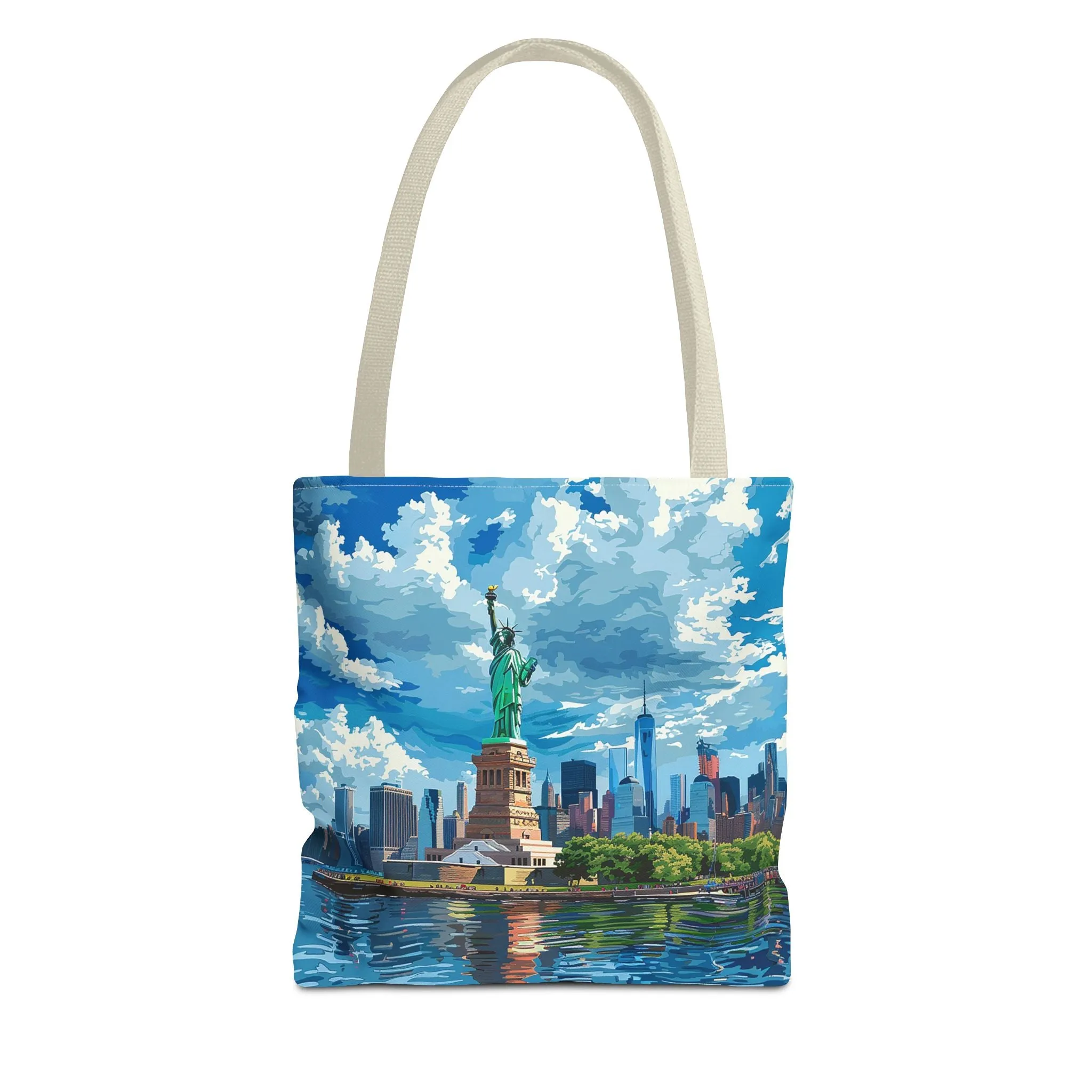 Statue of Liberty Tote Bag - Carry the Spirit of Liberty, Wherever You Roam! Available in 3 sizes.