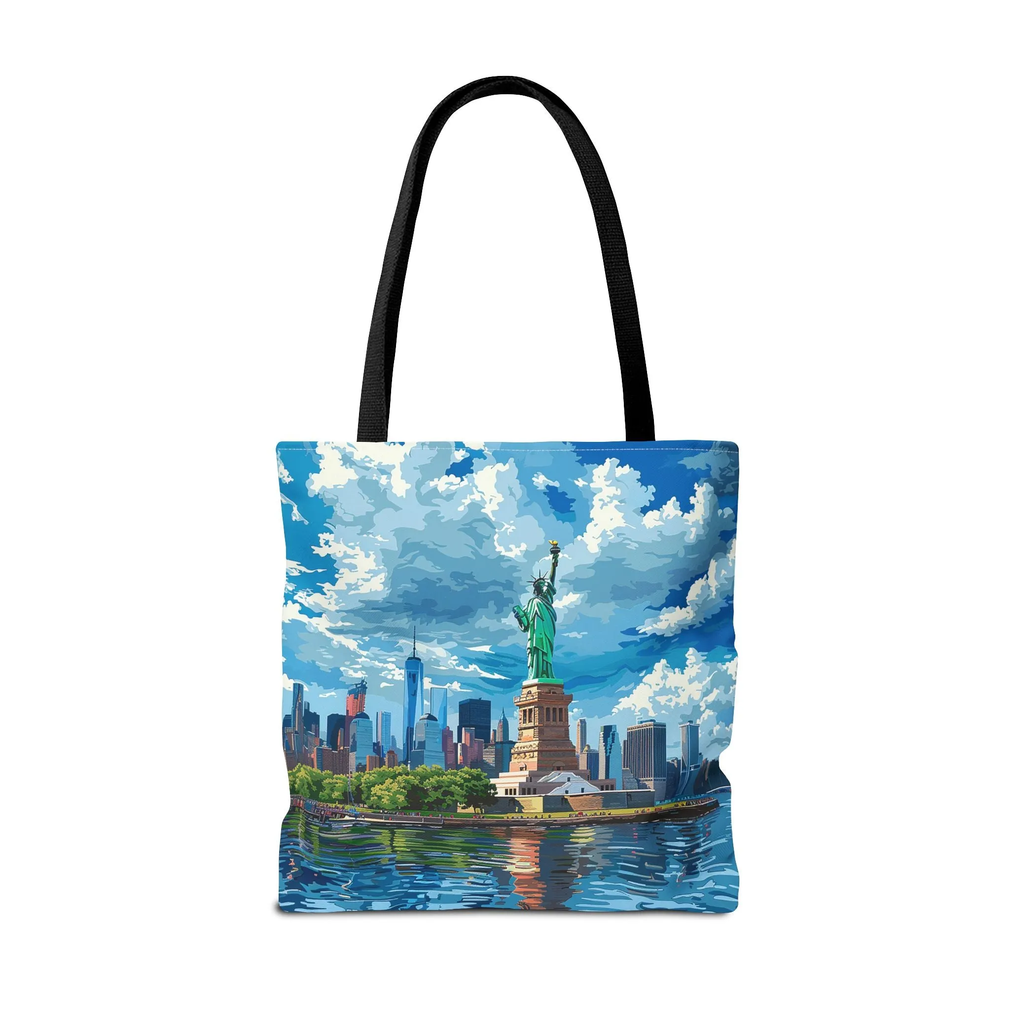 Statue of Liberty Tote Bag - Carry the Spirit of Liberty, Wherever You Roam! Available in 3 sizes.