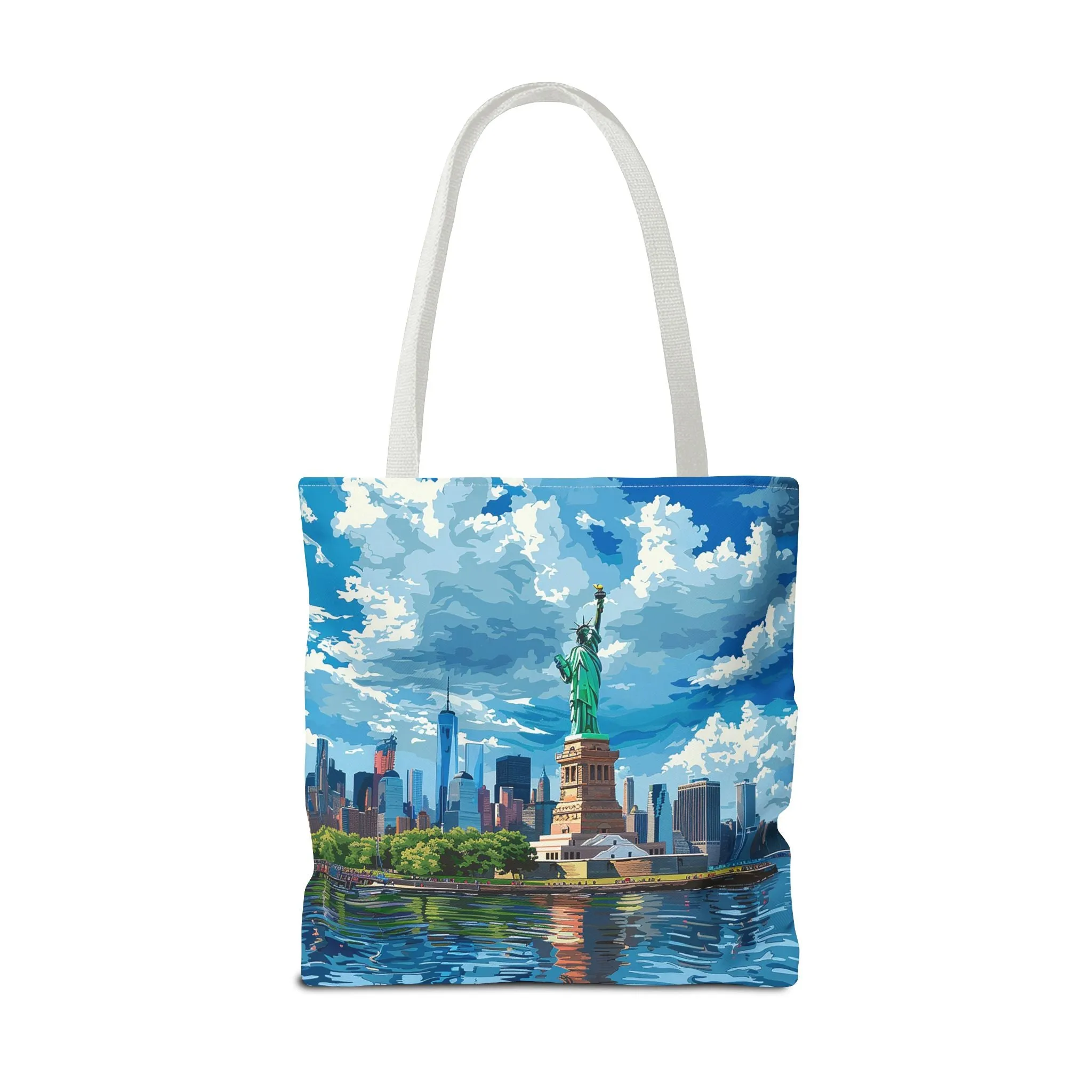 Statue of Liberty Tote Bag - Carry the Spirit of Liberty, Wherever You Roam! Available in 3 sizes.