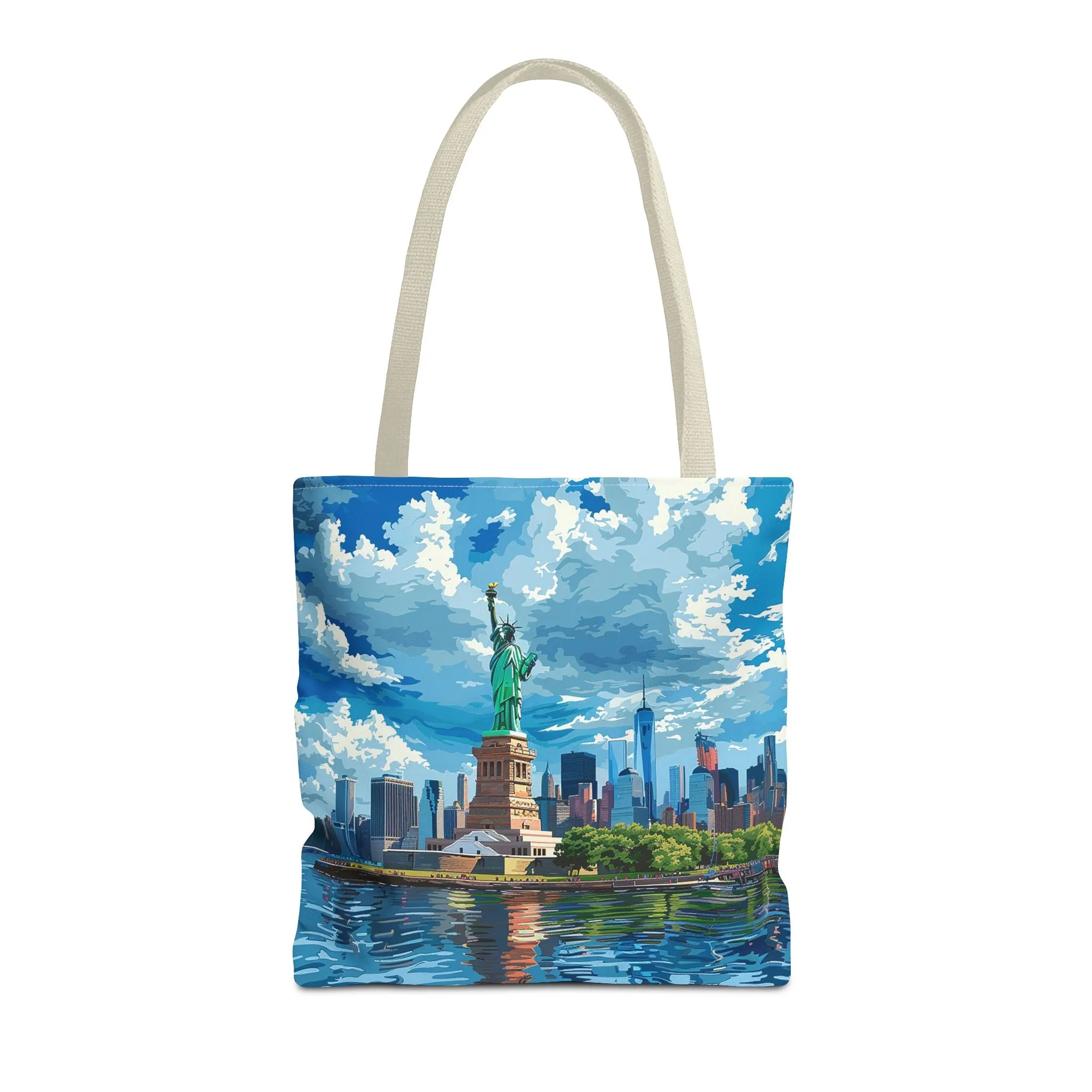 Statue of Liberty Tote Bag - Carry the Spirit of Liberty, Wherever You Roam! Available in 3 sizes.