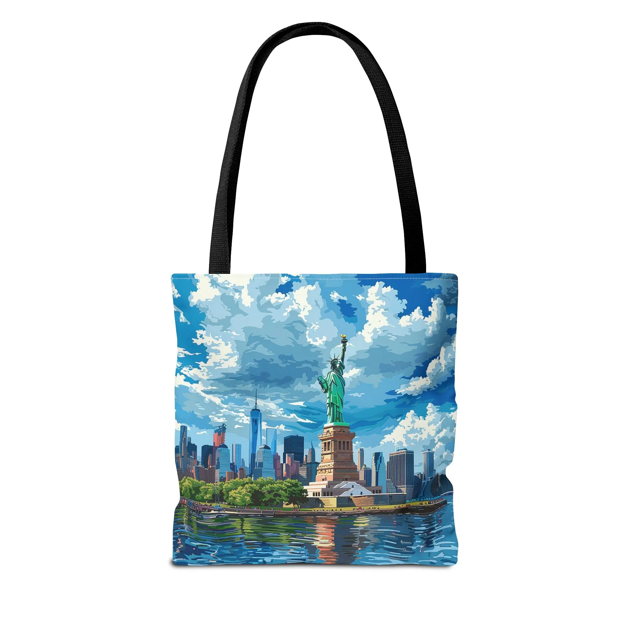 Statue of Liberty Tote Bag - Carry the Spirit of Liberty, Wherever You Roam! Available in 3 sizes.