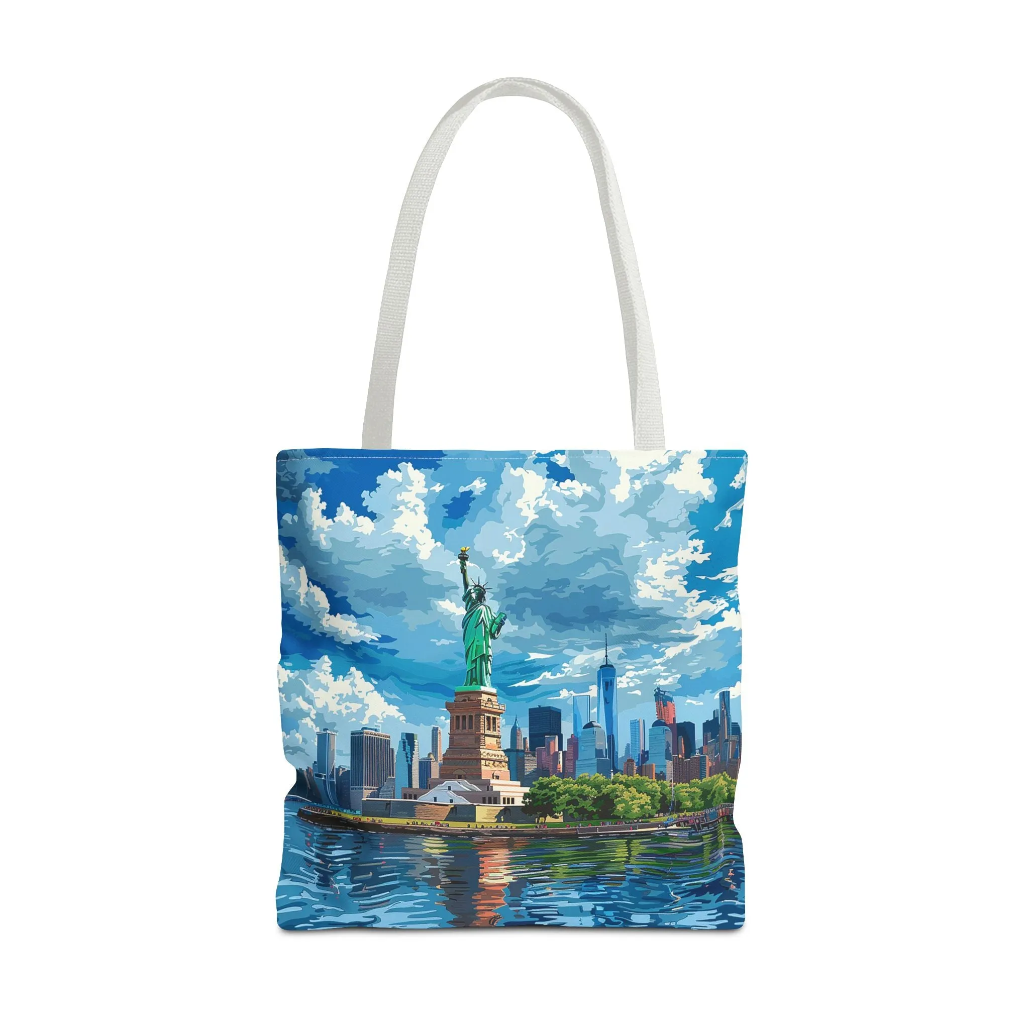 Statue of Liberty Tote Bag - Carry the Spirit of Liberty, Wherever You Roam! Available in 3 sizes.