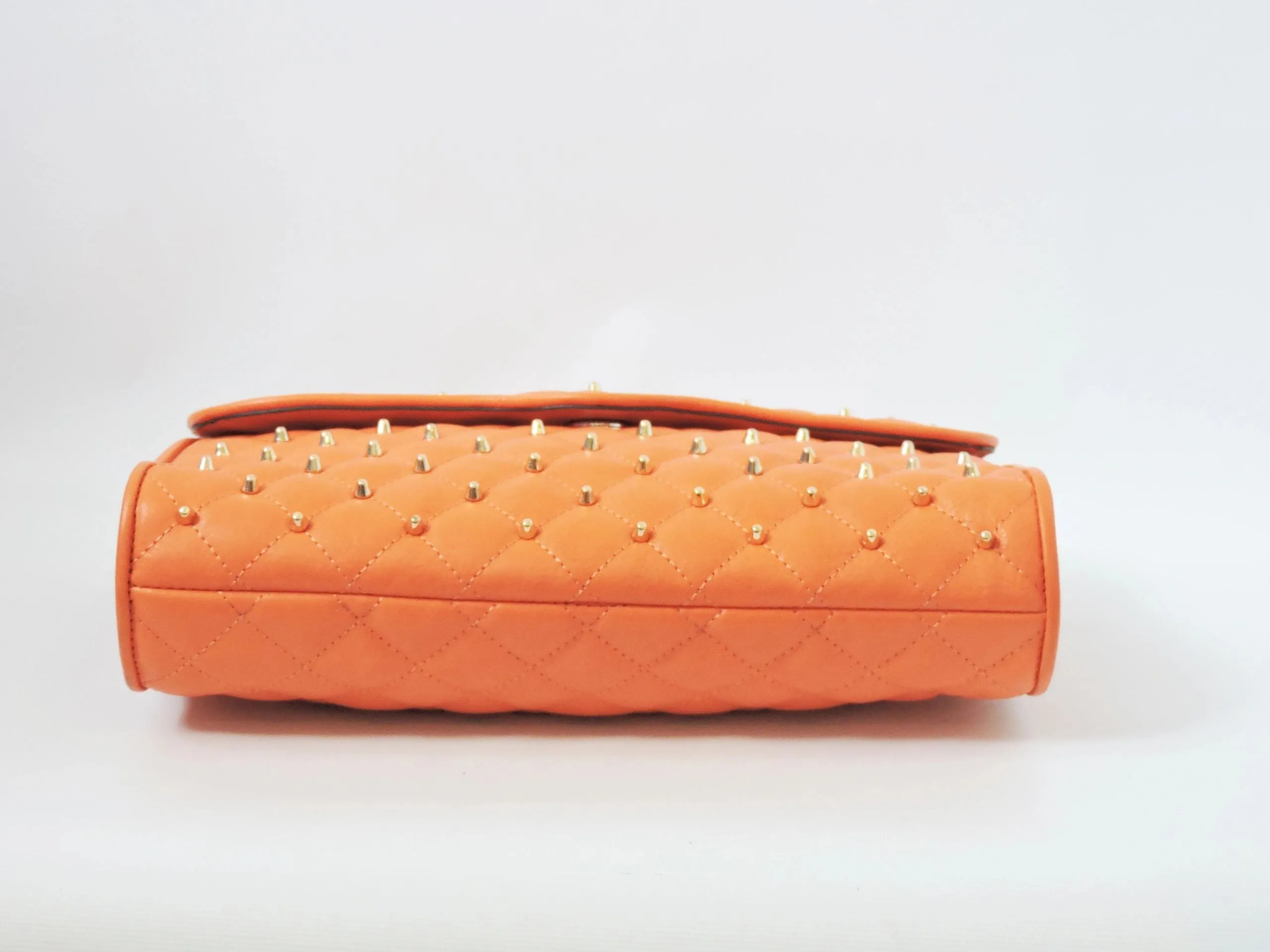 Studded Flap Shoulder Bag