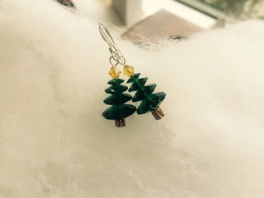 Swarovski Crystal Christmas Trees