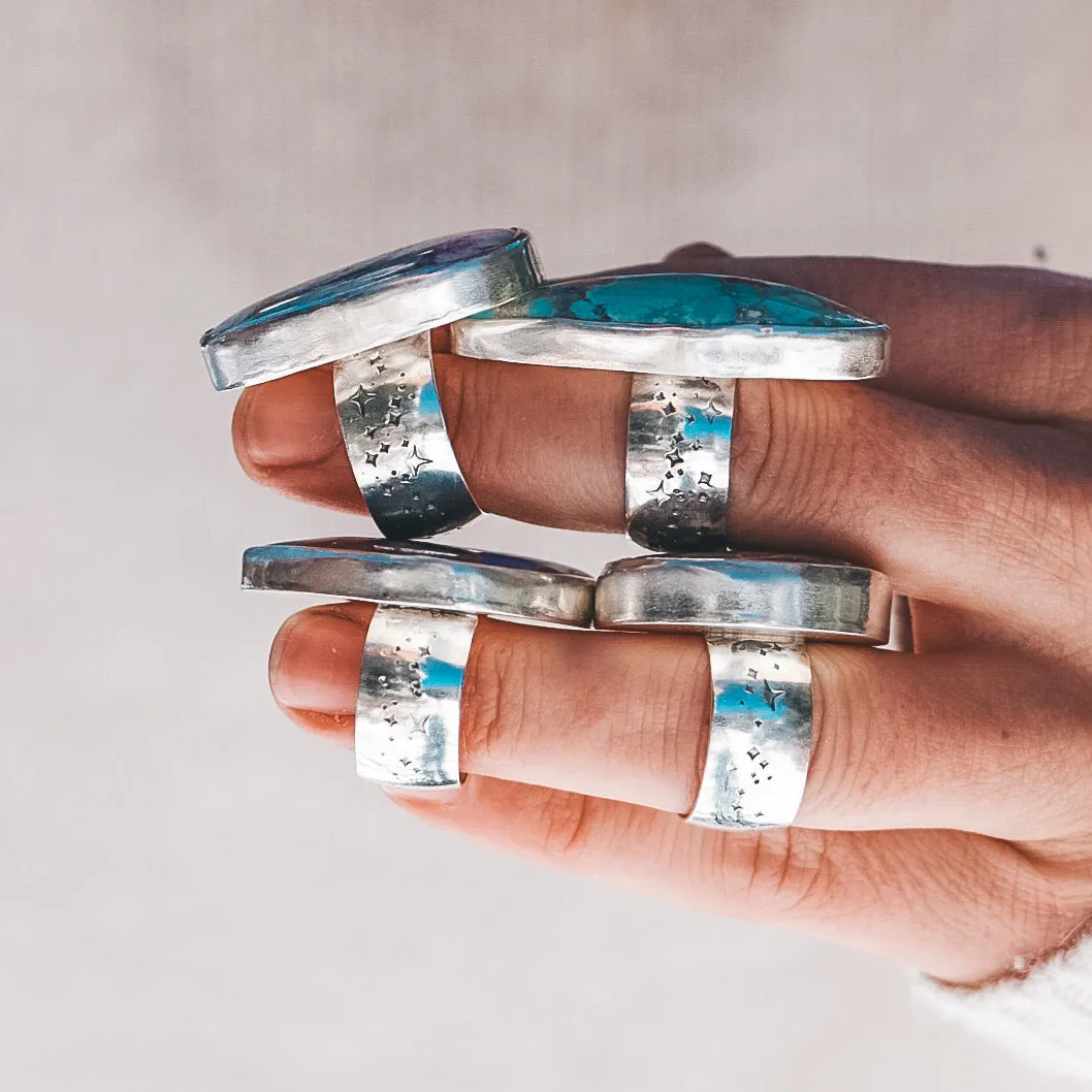 The Cocktail Ring - Boulder Opal #1, Size 7.25