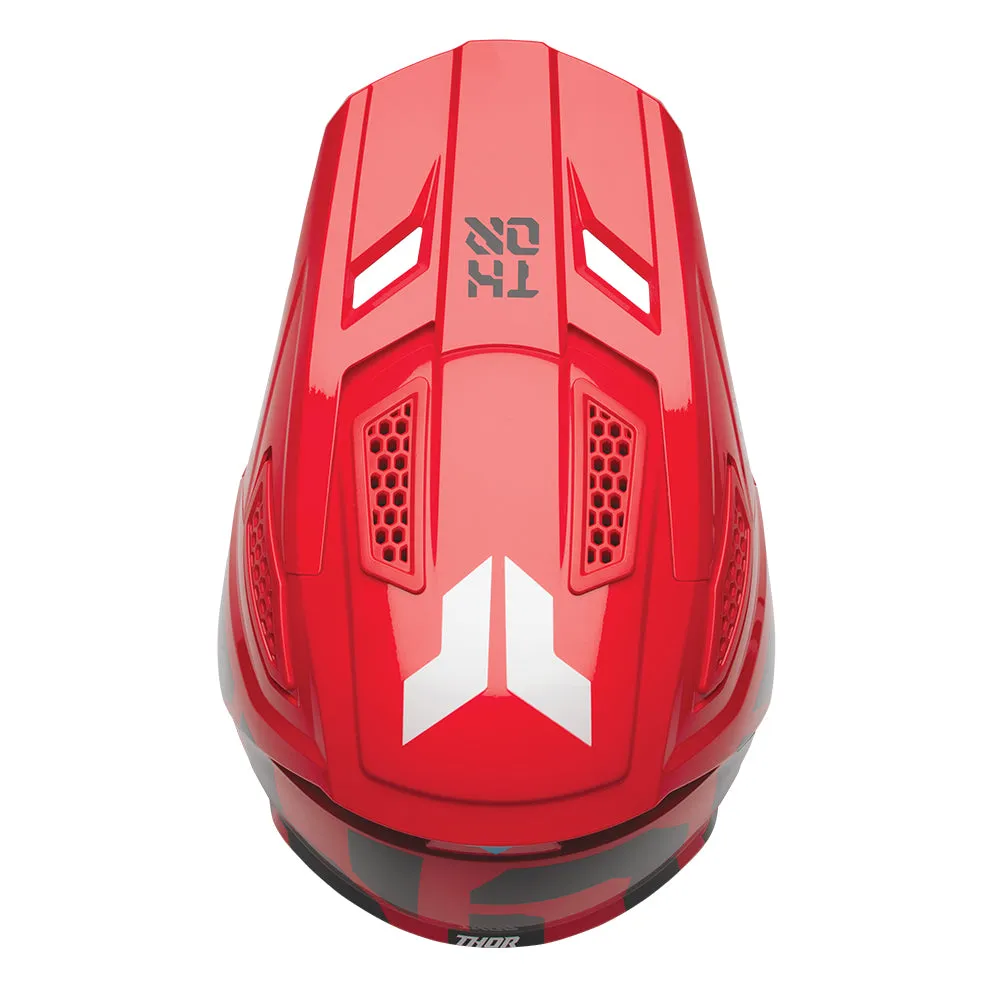 Thor Helmet Fleet Forge Red