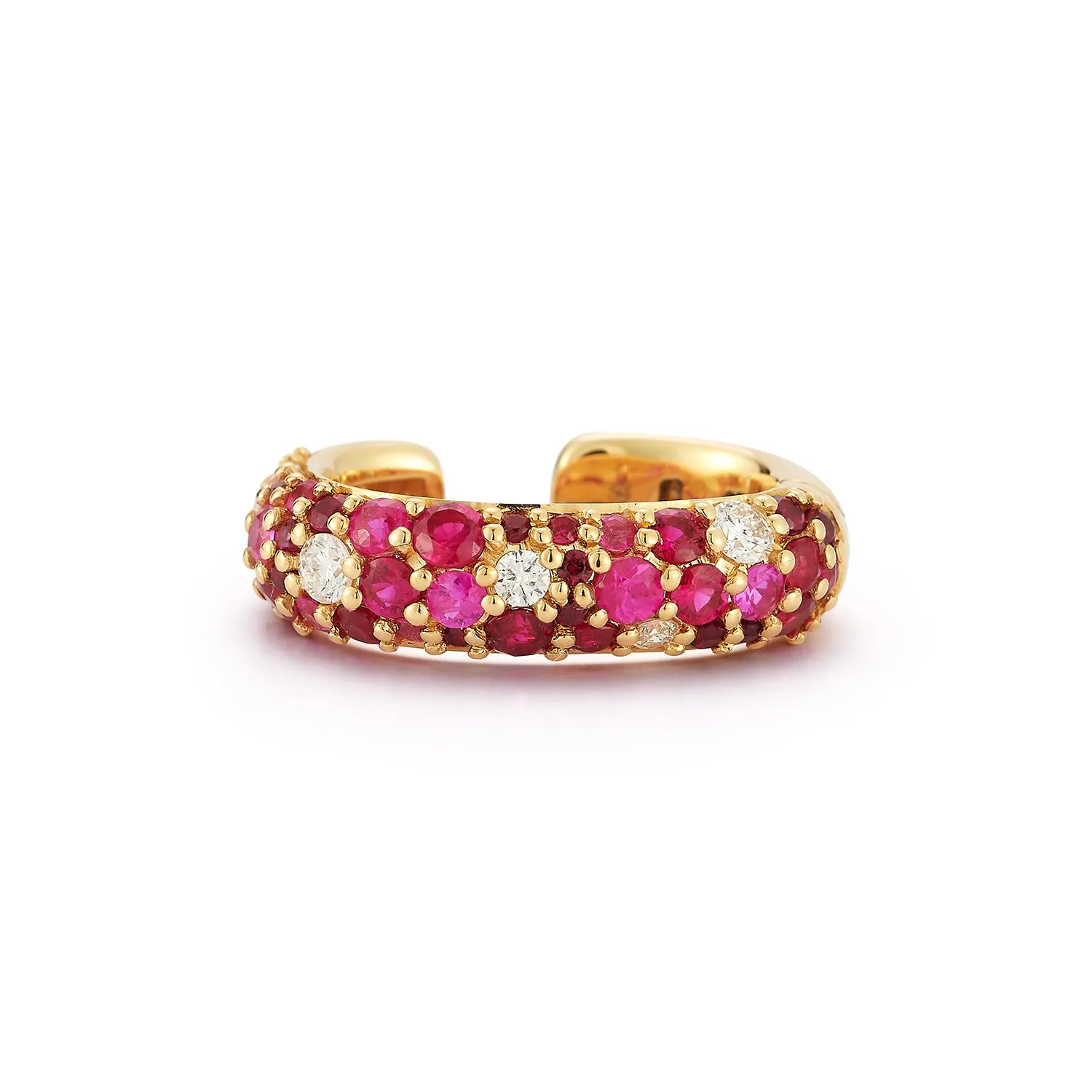 Tidepool Ear Cuff - Ruby