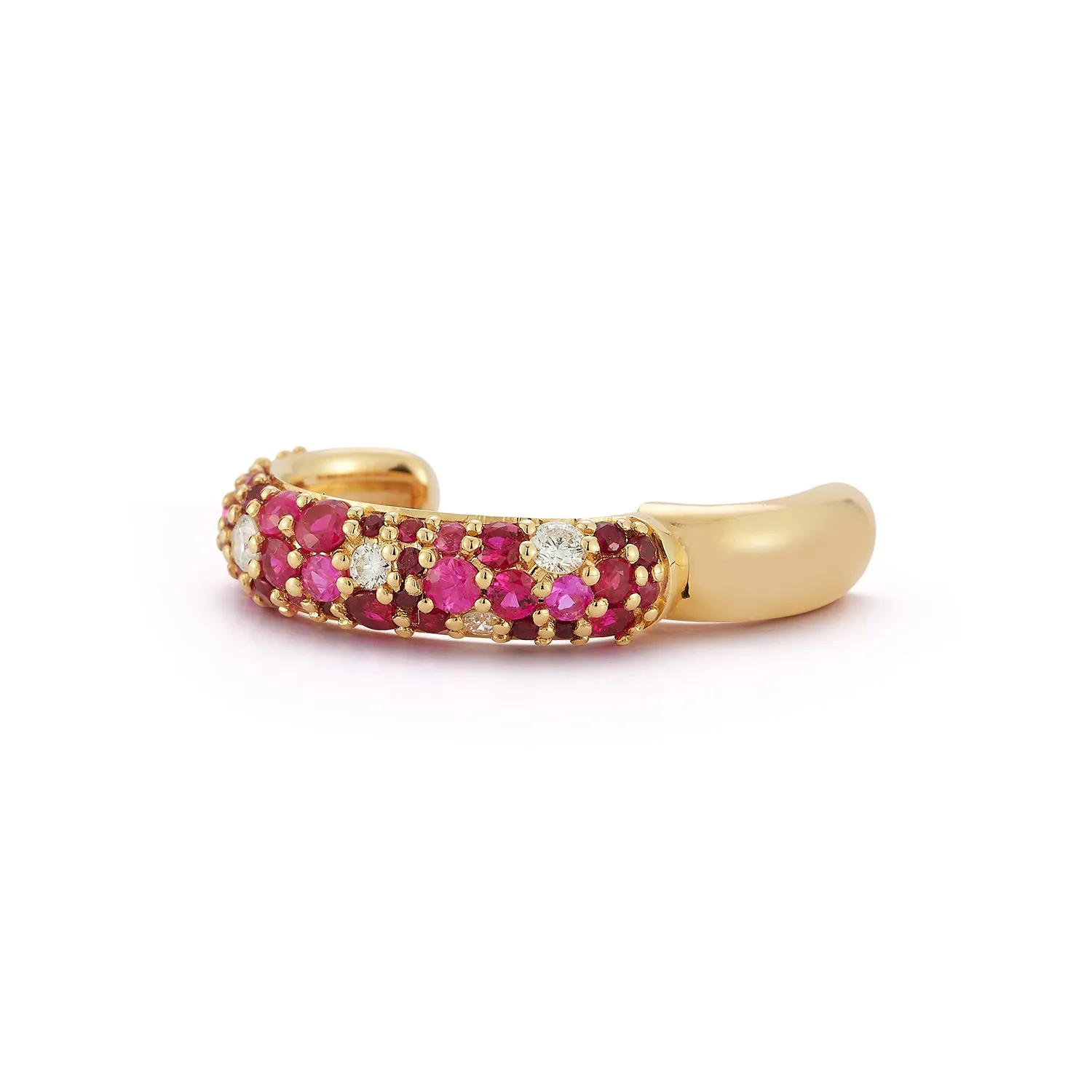 Tidepool Ear Cuff - Ruby