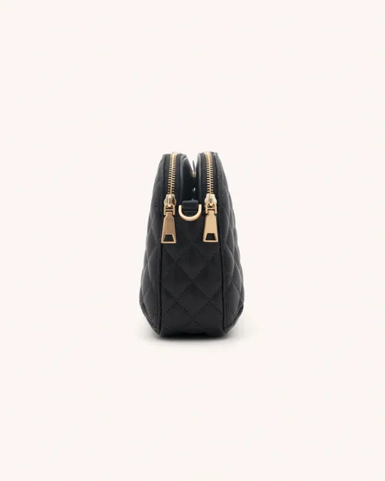 TRINA DOUBLE ZIP SMALL CAMERA BAG