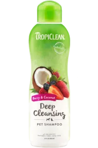 Tropiclean Berry & Coconut Deep Cleansing Pet Shampoo 592ml Dog & Cat