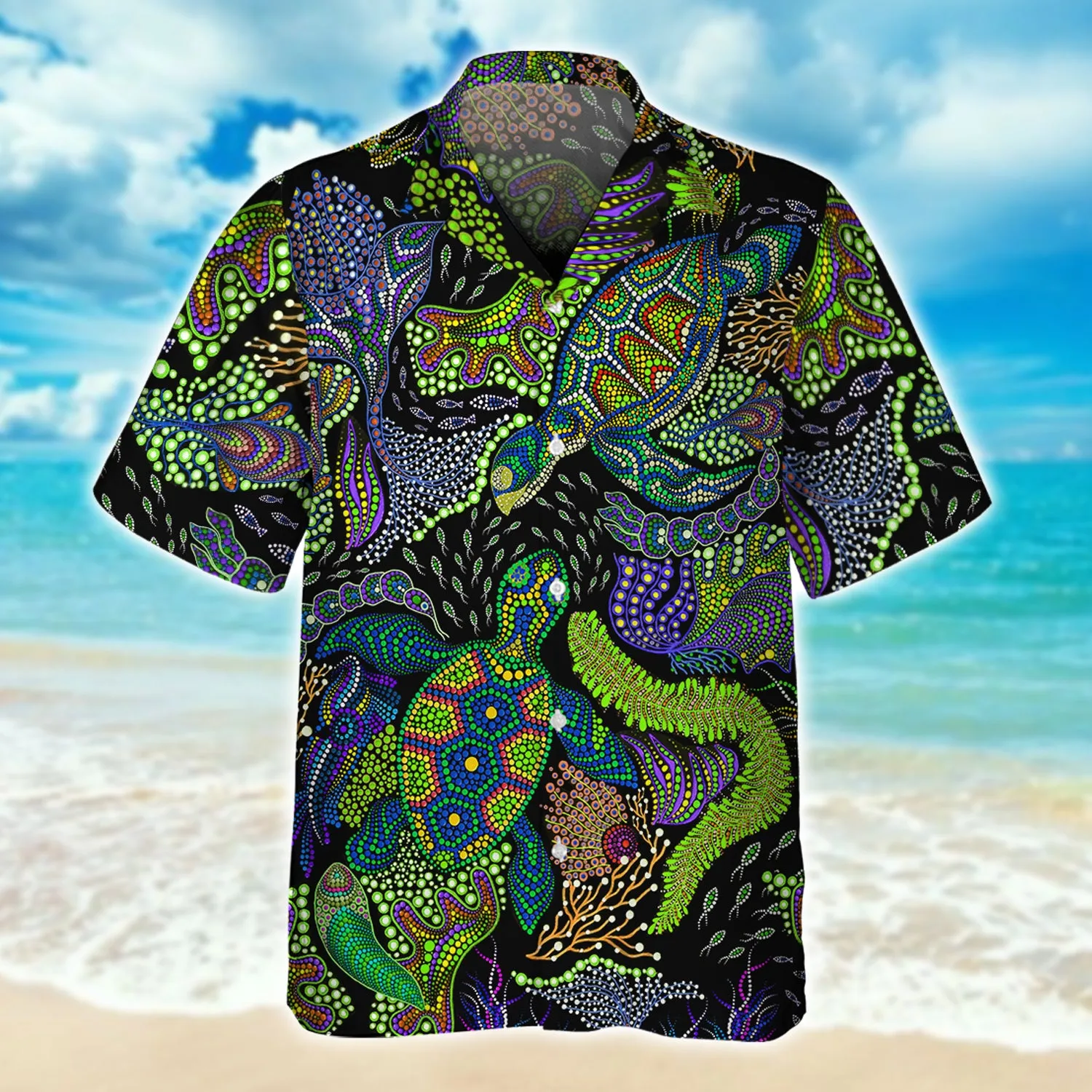 Turtle - Hawaiian Shirt 001 - Nss