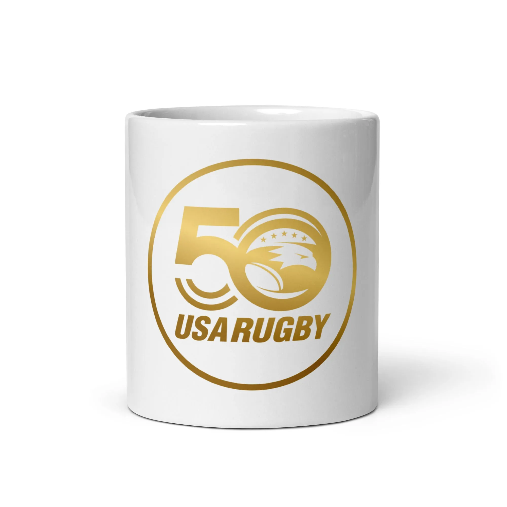 USA Rugby 50th Anniversary Glossy Mug