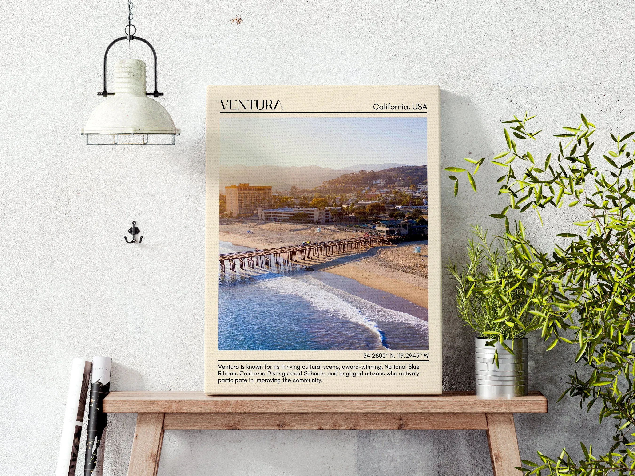 Ventura Wall Art Canvas, USA