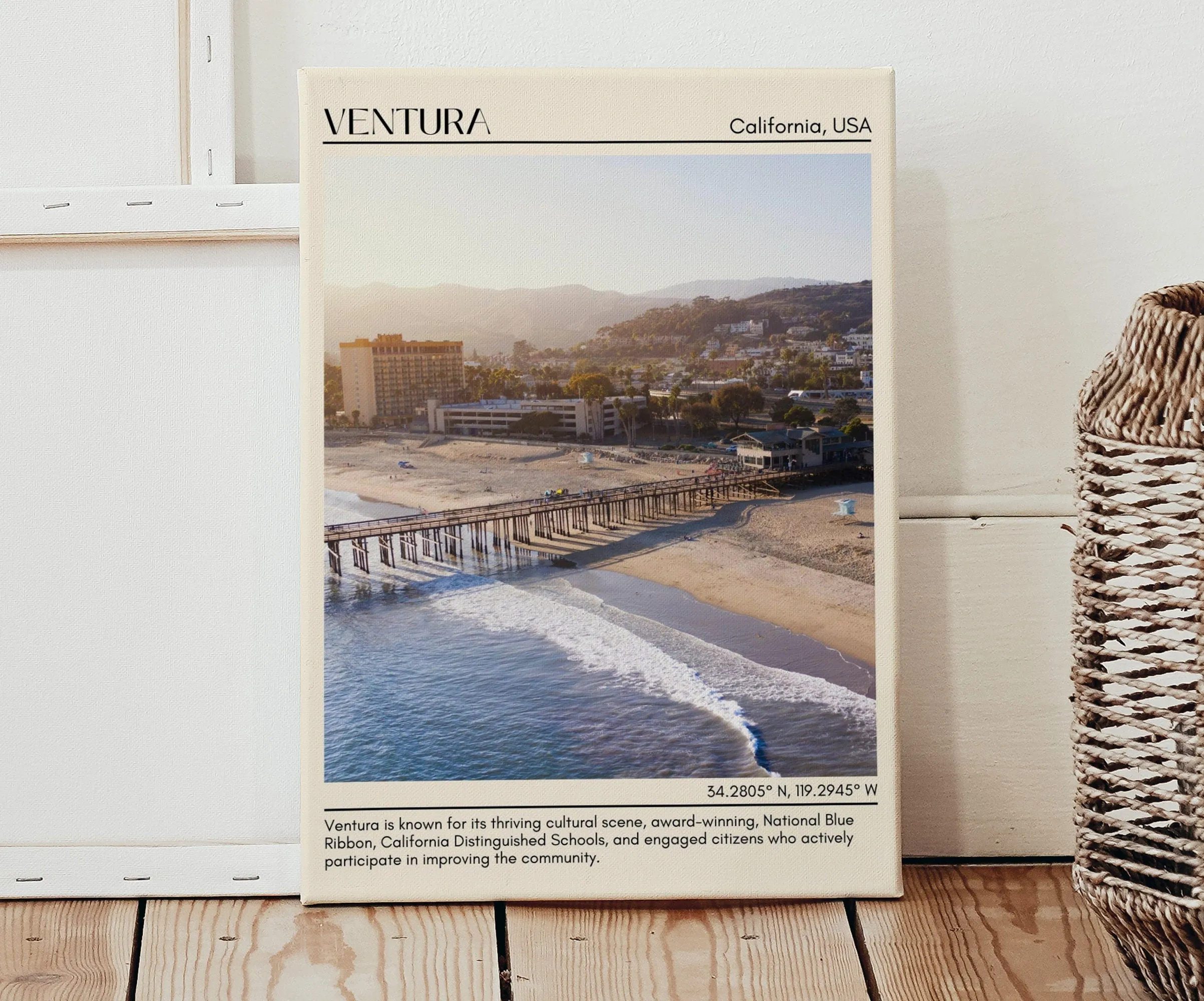 Ventura Wall Art Canvas, USA