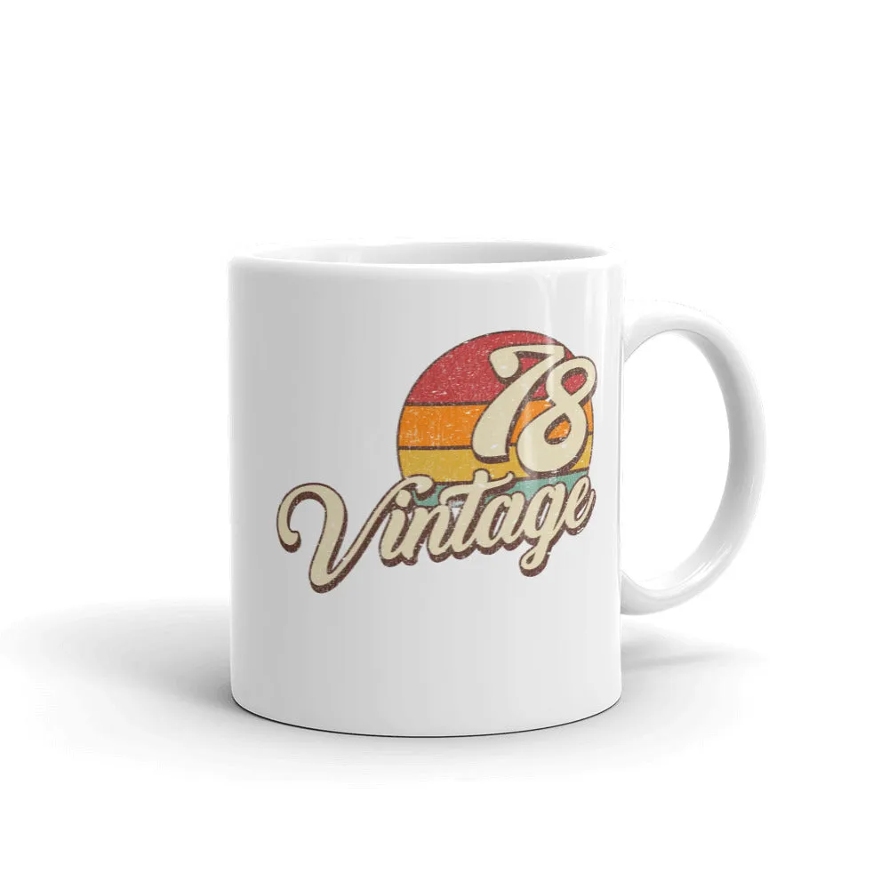 Vintage 1978 Mug