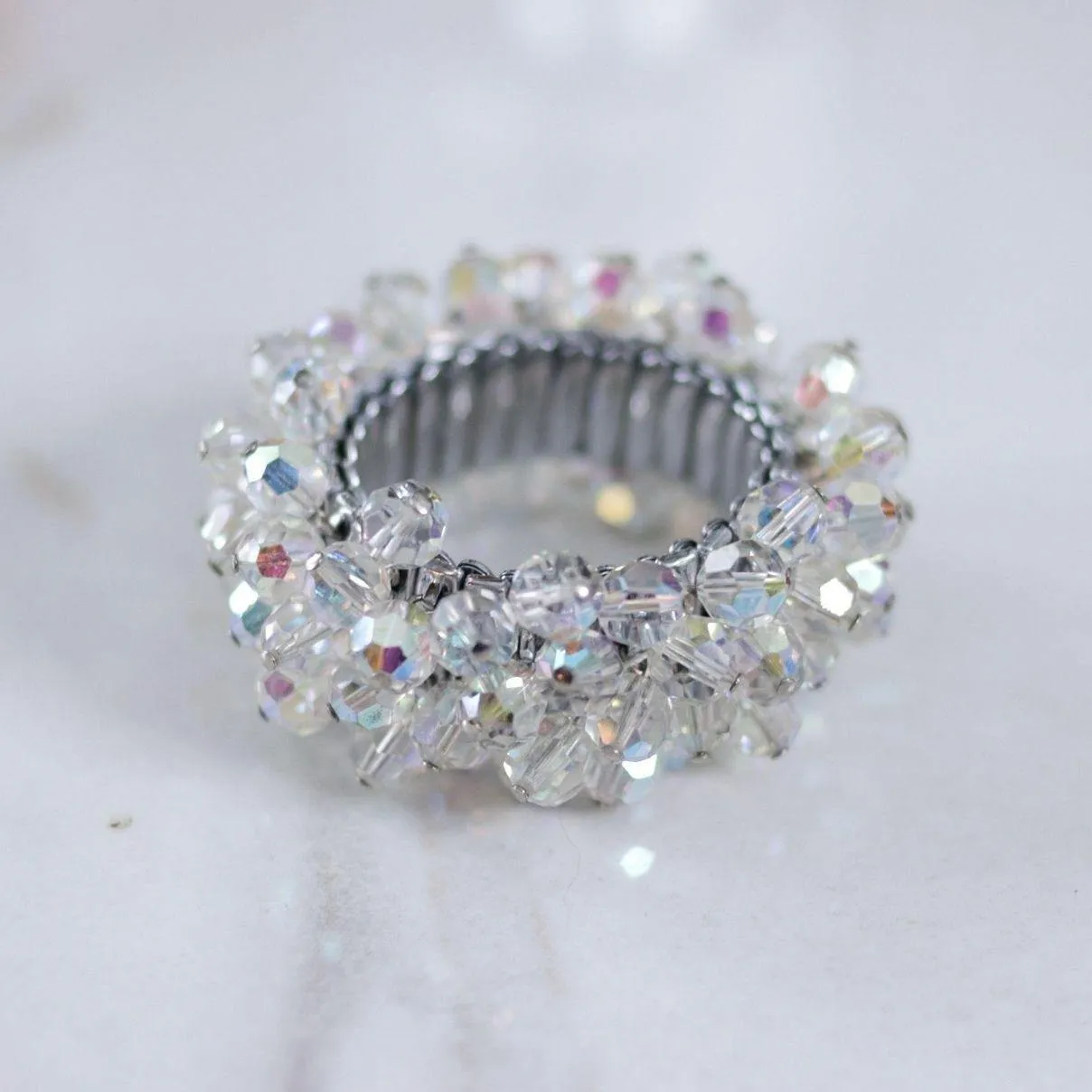 Vintage Aurora Borealis Cha Cha Bracelet