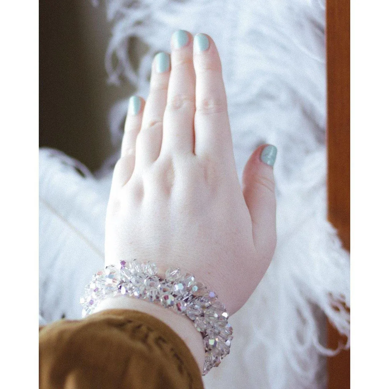 Vintage Aurora Borealis Cha Cha Bracelet