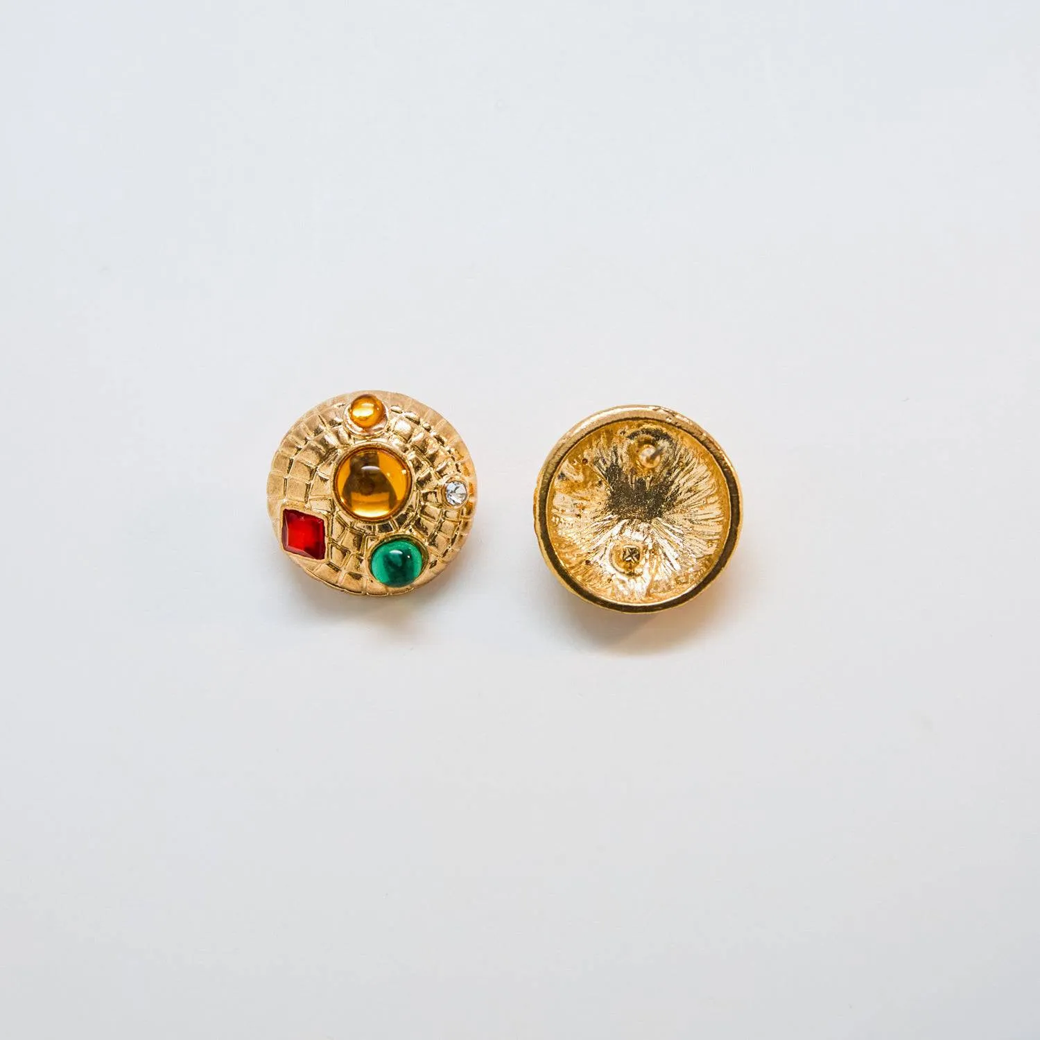 Vintage Bejeweled Earrings