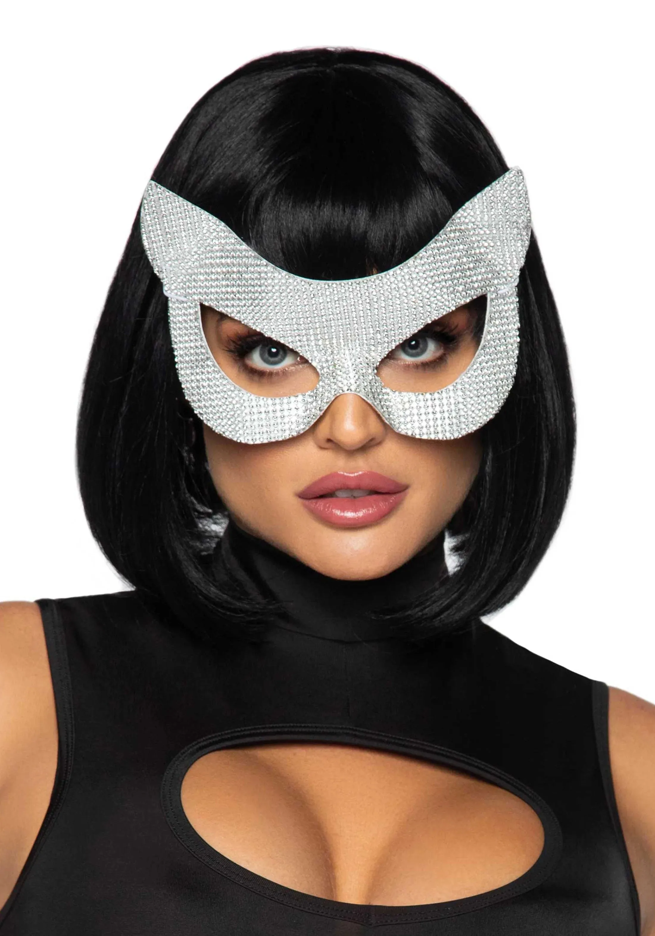 Vinyl Kitty Mask