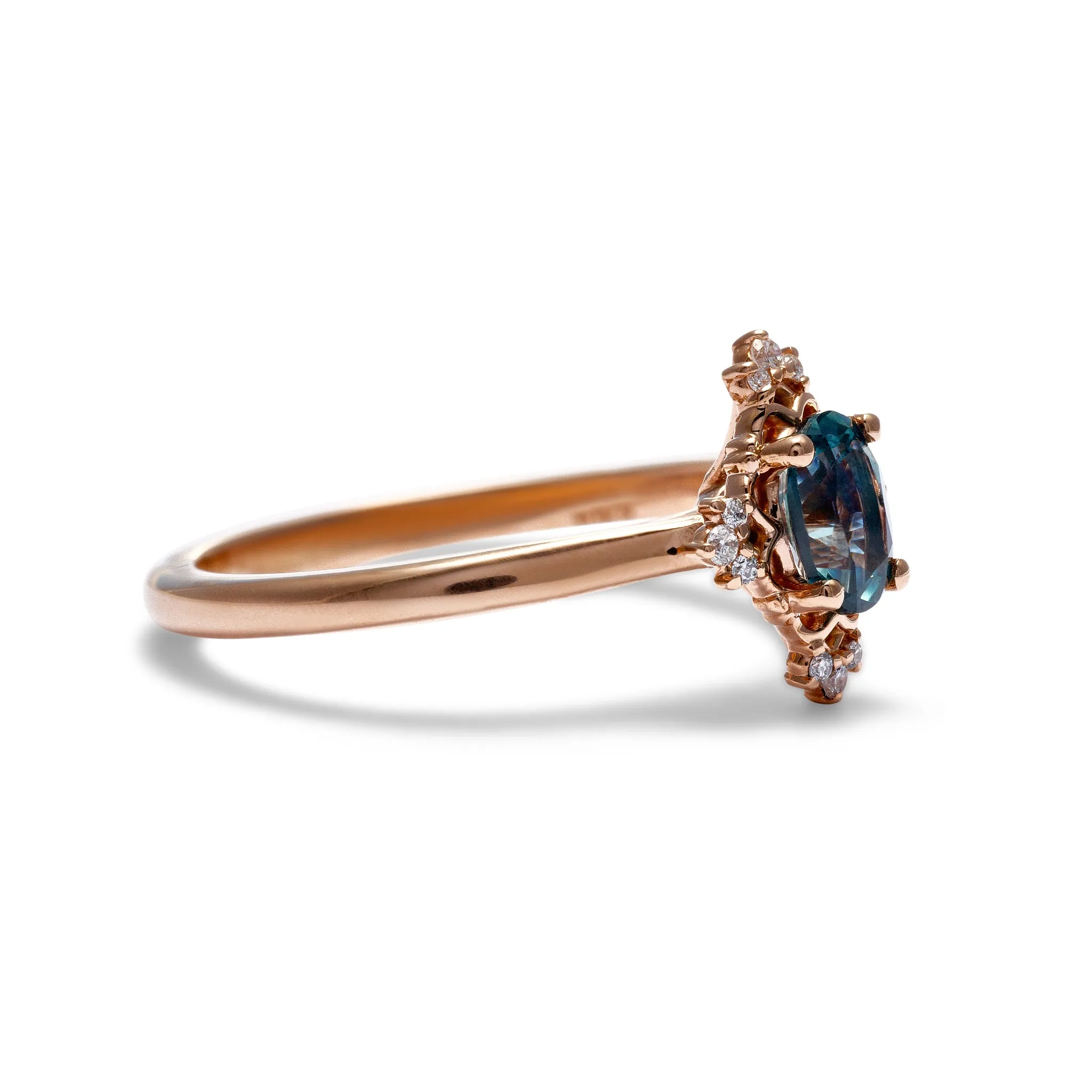 Vivian Montana Sapphire Engagement Ring