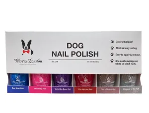 Warren London Dog Products - Dog Nail Polish In A Bottle - All 6 Colors