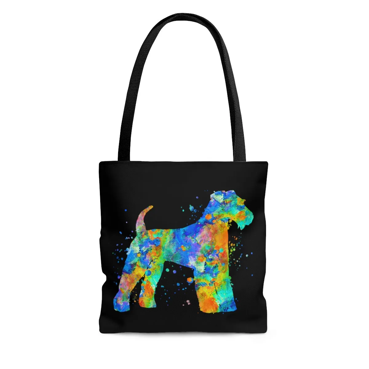 Watercolor Airedale Terrier Tote Bag