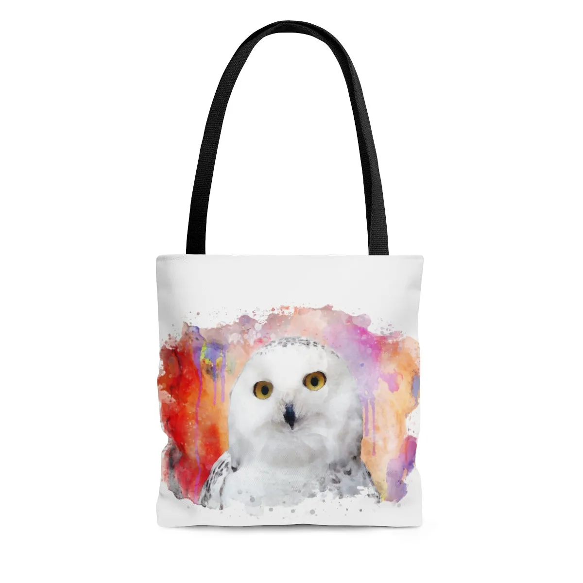 Watercolor Owl Tote Bag