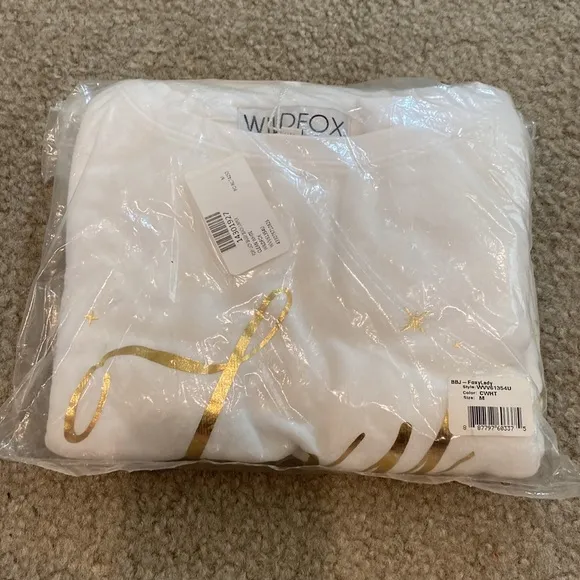 Wildfox Foxy Lady Baggy Beach Jumper