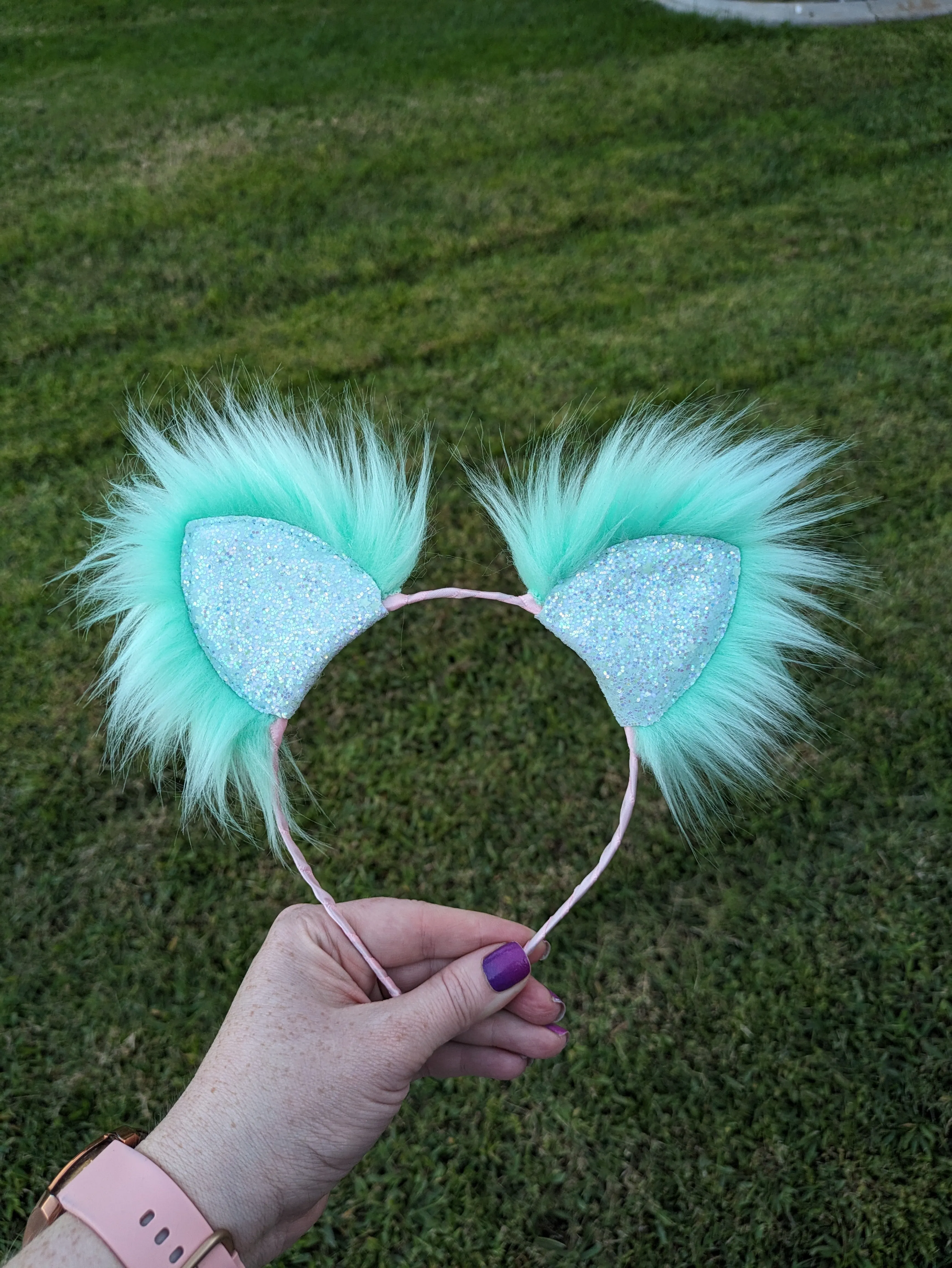 Winter Mint Kittycorn Ears