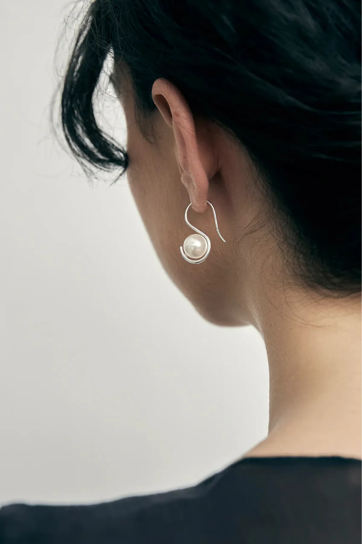Wrap Pearl Earrings