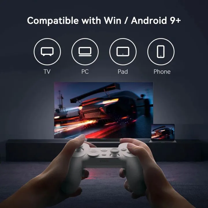 Xiaomi Gamepad Elite Edition With 6-Axis InvenSense GyroScope Wireless Controller For Android Phone Pad TV Win PC Game Bluetooth 2.4G
