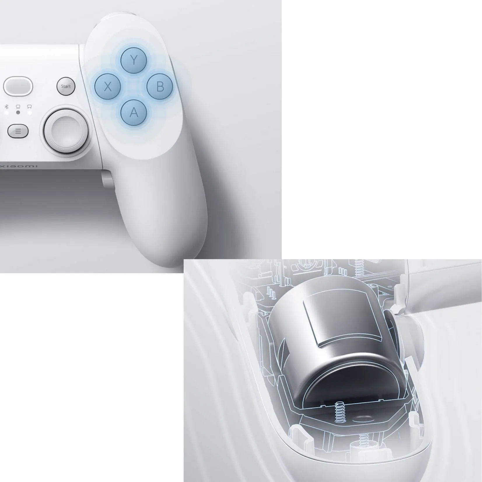Xiaomi Gamepad Elite Edition With 6-Axis InvenSense GyroScope Wireless Controller For Android Phone Pad TV Win PC Game Bluetooth 2.4G