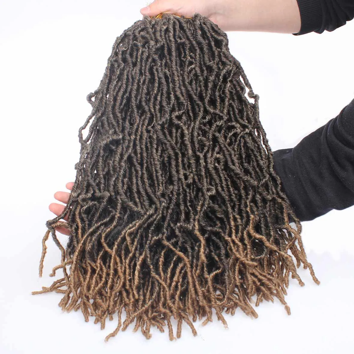 Xtrend 18 Inch Nu Soft Locs Faux Locs Crochet Braids Synthetic Hair Goddess Dreadlocs