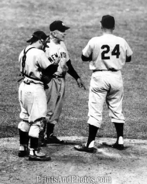 Yankees STENGEL & BERRA  0847