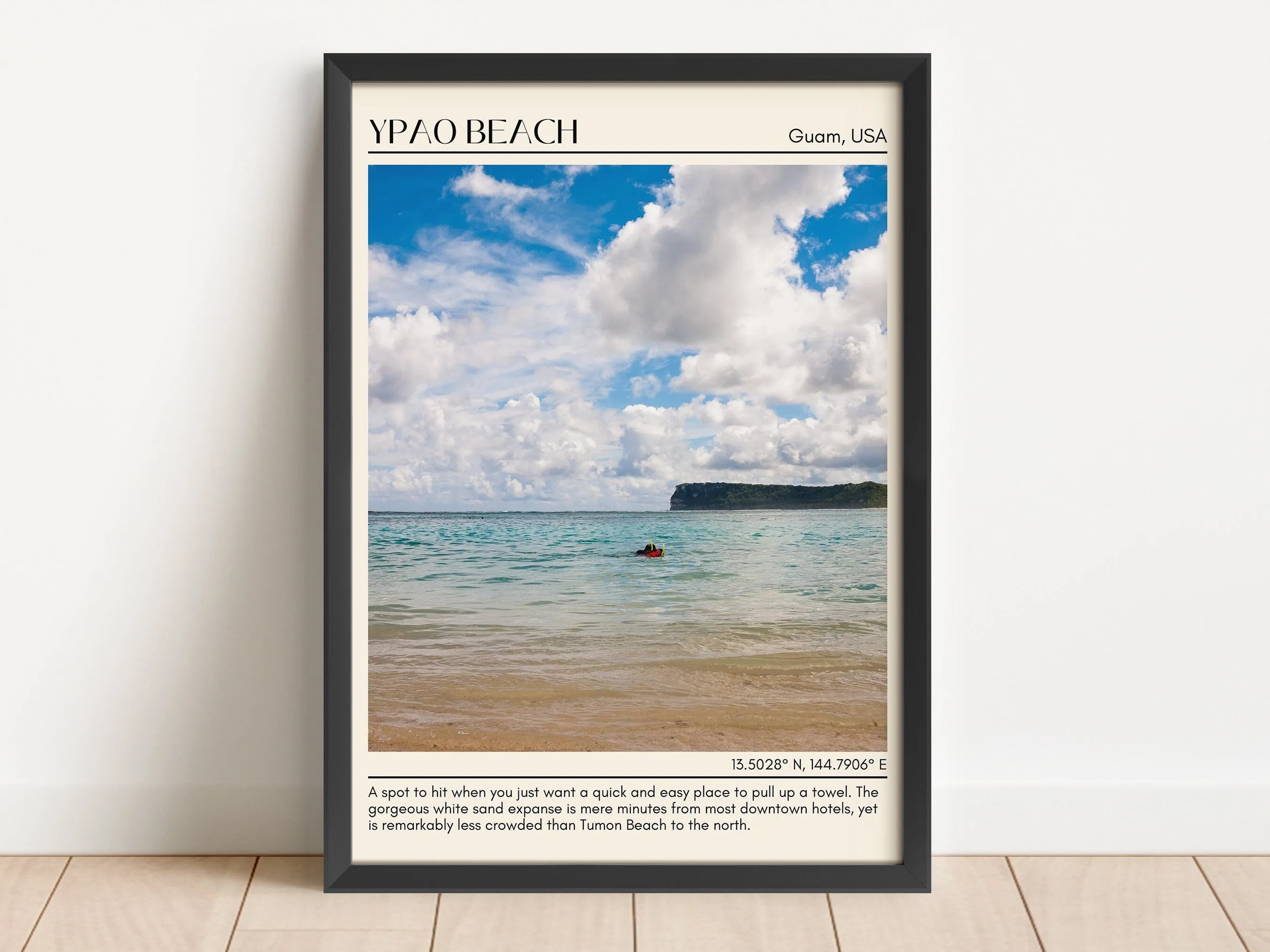Ypao Beach Wall Canvas, USA