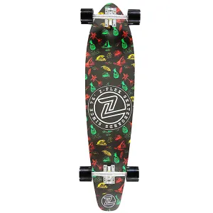 Z-Flex Island Time Roundtail Complete Longboard 39.5"x7.5"
